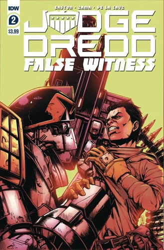 Judge Dredd False Witness #2 (Of 4) Cover A Zama IDW Comic Book First Print US