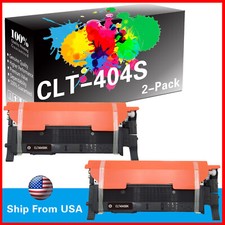 Cartucho de tóner negro 2PK CLTK404S CLT-404S impresora Xpress SL-C430W SL-C482FW