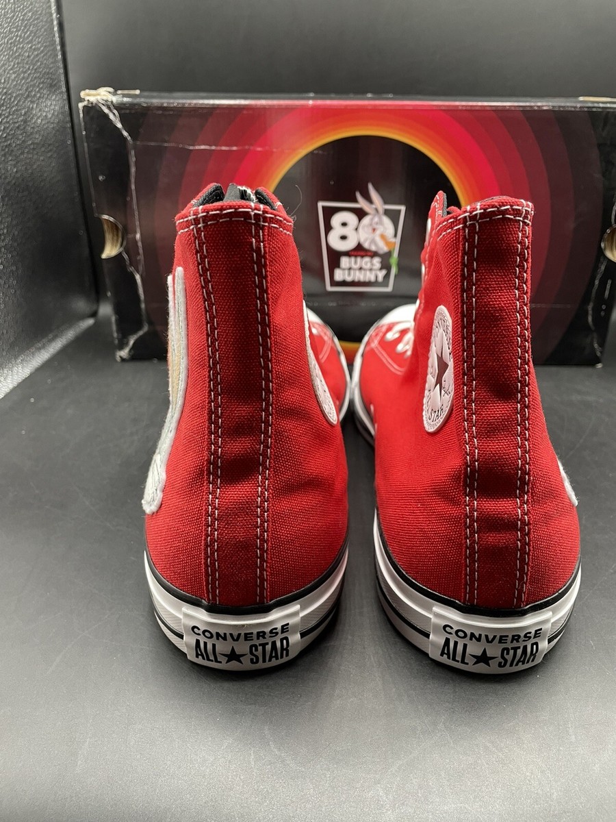 converse bugs bunny rouge