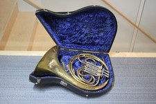 Antique F. X. H ller French Horn