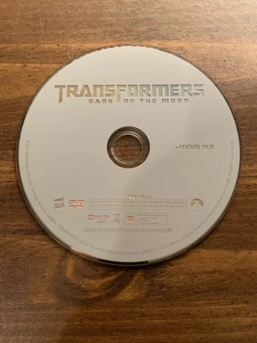 Transformers Dark of the Moon DVD Free Shipping Disc Only Tyrese Gibson
