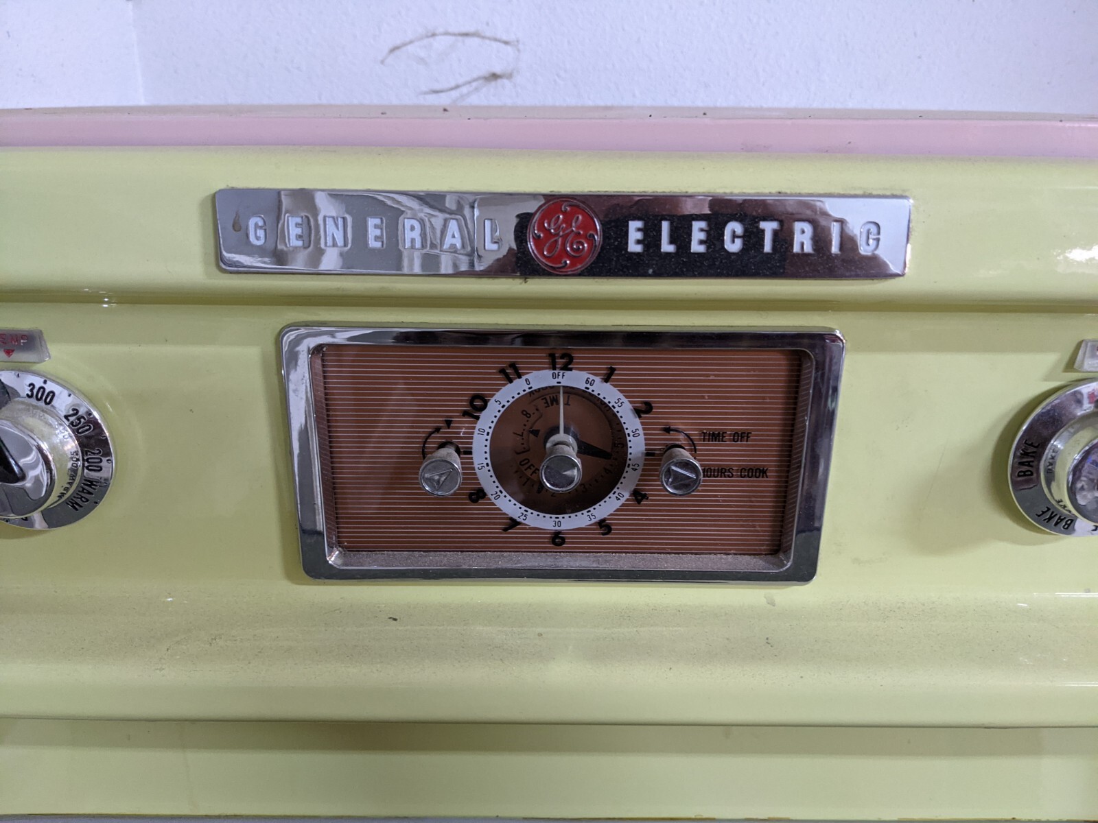 RARE VINTAGE MCM 1950's GE Electric cooktop range and oven set eBay