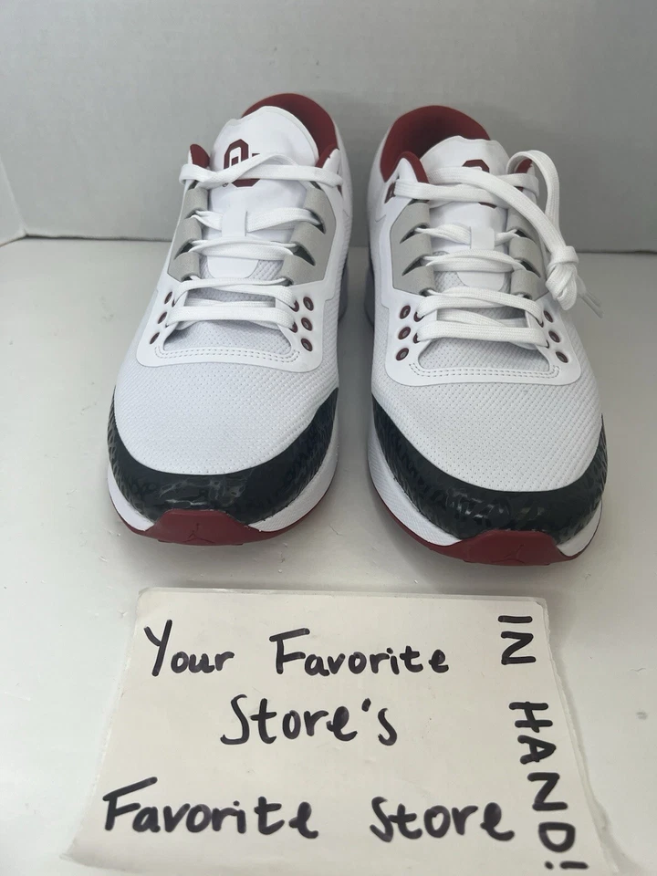 Jordan Zoom Tenacity 88 Shoes Oklahoma Sooners PE Lincoln Riley Size 11.5 RARE! - Image 4 of 4