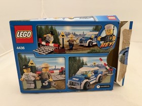 Lego City 4436 Patrol Car Building Toy 97 pcs Book & Box Complete
