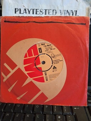 QUEEN NOW I'M HERE / LILY OF THE VALLEY EMI UK 7'' EX VINYL  45 SINGLE RECORD