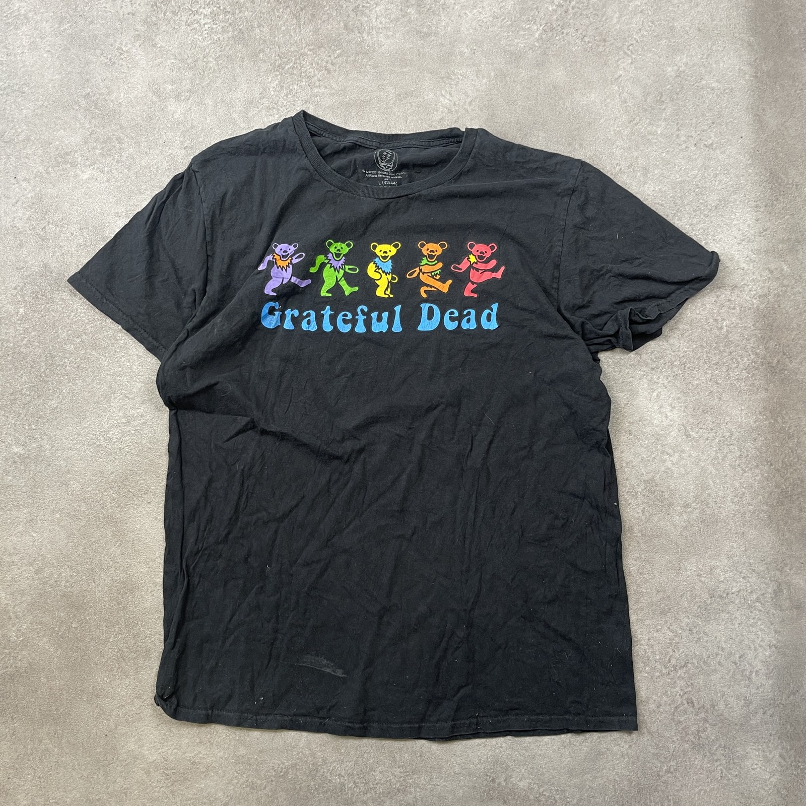 Camiseta Grateful Dead para hombre camiseta con estampado gráfico de osos bai...