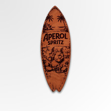 Tabla de surf decorativa de madera Aperol…