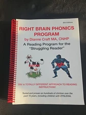 Right Brain Phonics Program Dianne Craft Reading Program Dyslexia Lesson Plans