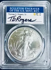 2021 Silver Landing Eagle .999 $1 Dollar Graded MS-70 PCGS 1 Troy Oz Type 2