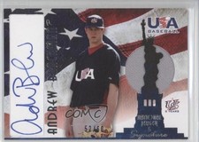 2007 USA Baseball Blue Ink 52/60 Andrew Brackman #AJ-20 Auto 0h9
