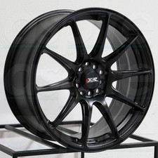 16x8 Xxr 527 4x1004x114.3 20 Flat Black Wheels Rims Set4 73.1