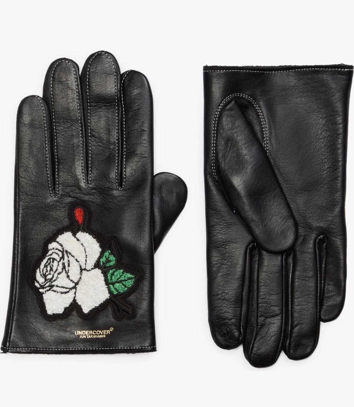 $465 Undercover x Jun Takahashi AW2023 Rose Patch Leather Gloves NWOT
Opens in a new window or tab