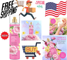 Pink Vanilla Wish Body Mist Long Lasting Fragrance Spray for Women 8 Fl Oz New