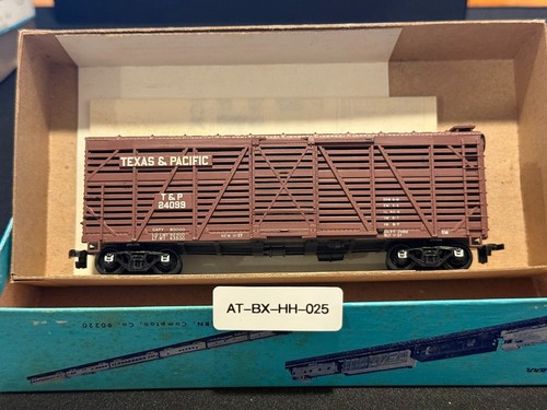 Coche de ganado Athearn escala HO T&P Texas & Pacific 40' #24099 | Zustand: Used