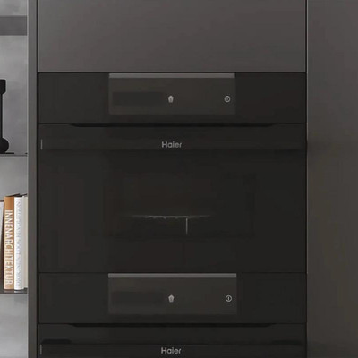 HAIER HWO45NB2B0B1 Einbau-Mikrowelle 900W 34L schwarz