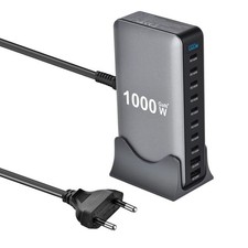Neues 1000-W-GaN-Desktop-Schnellladegerät PD3.1 USB Typ C 10-Port-Schnellla7476