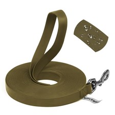Wolfone 40ft Army Green Long Leash - Waterproof Training Dog Leash for Recall...