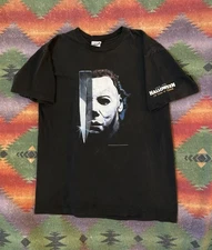 Vintage 1998 Halloween 20 Years Of Terror Michael Myers T-Shirt XL Horror
