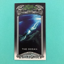 The Ocean 2020 Topps Allen & Ginter Where Monsters Live Mini #4