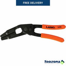 LANG TOOLS Heavy Duty Self Locking Pinch Off Pliers Medium Up to 32mm HT1470
