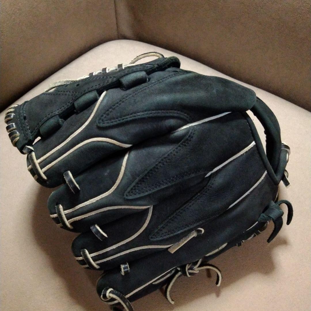 ASICS SPEED AXEL 100th Anniversary Leather Baseball Glove Black Right Hand thumbnail 3