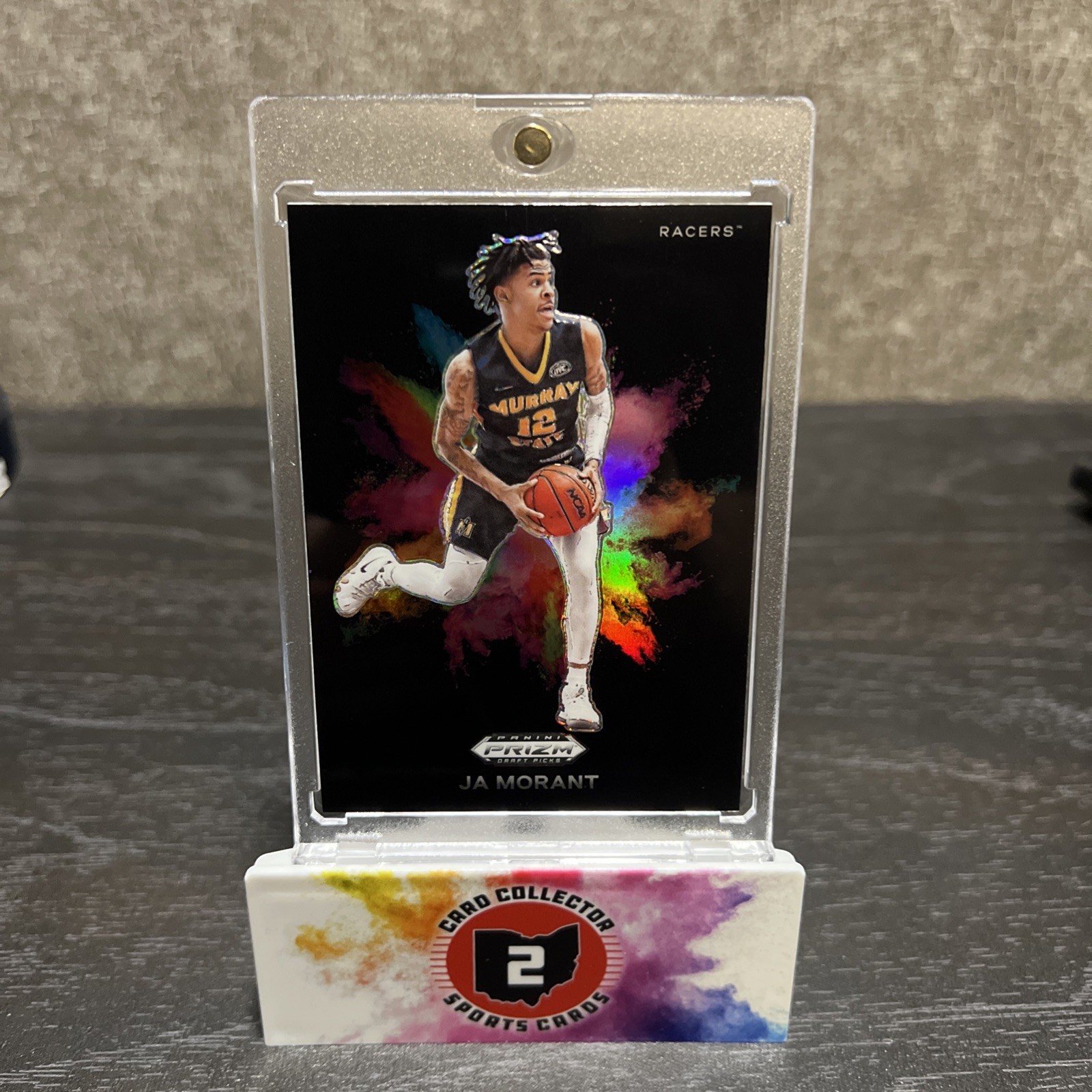 2024 PANINI PRIZM DRAFT PICKS JA MORANT BLACK COLOR BLAST  SSP #7 GRIZZLIES