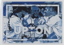 2017 Topps Fire Walk it Off Blue Chip Justin Upton #WO-6 1md