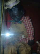 Rare Vtg Effanbee 14  Wood  Composition Marionette Puppet Named Lucifer Doll