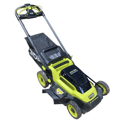 #ad RYOBI 40V HP Brushless 20 in. Self Propelled Lawn Mower Tool Only RY404018 $299.00