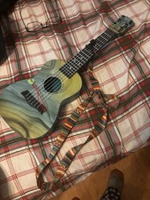 Ukulele Colorful Soprano Matte Finish 4-String 21" with Strap and pick