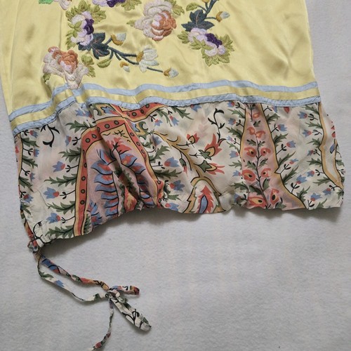 Johnny Was Womens Mistic Paneled & Printed Tunic Top Sz S Floral Embroidered - Picture 7 of 14