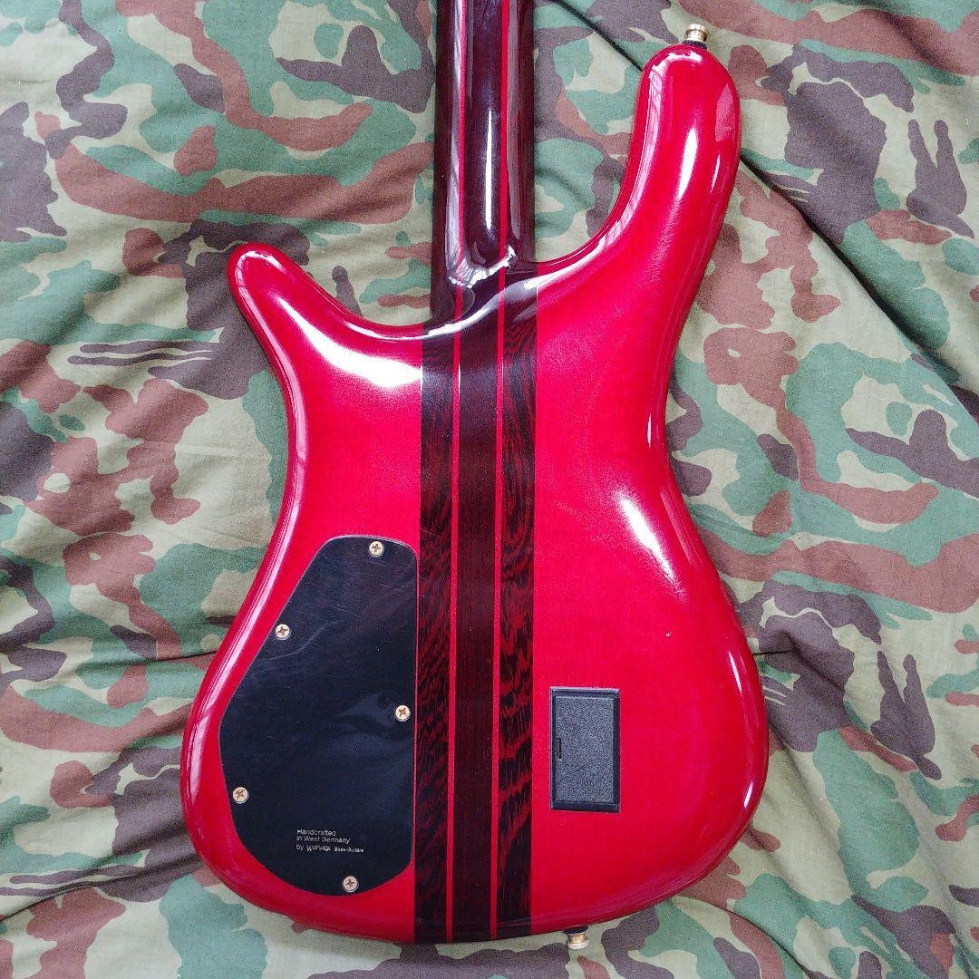 1987年製Warwick Streamer Stage1 Electric Bass Guitar Warwick Streamer Stage 1 Red 1987 Good