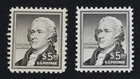 CKStamps: US Stamps Collection Scott#1053 $5 Mint 1H OG 1 Light Gum Bend