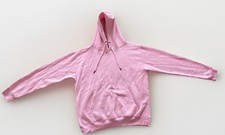 A2Z Pink Hoodie Men’s Large With Pull Strings And Kangaroo P ocket