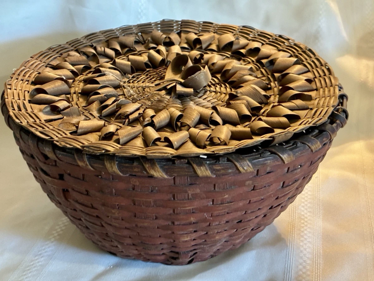 Splint Basket In Us Native American Baskets (1800-1934) for sale