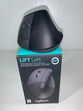 Logitech Lift Left Vertical Ergonomic Wirless Mouse Bluetooth USB