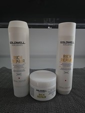 Goldwell Dualsenses Rich Repair shampoo  Conditioner 10.1 oz Duo  Rich Repair