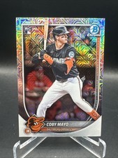 Coby Mayo 2025 Bowman Chrome Mega Mojo Refractor #37 Baltimore Orioles