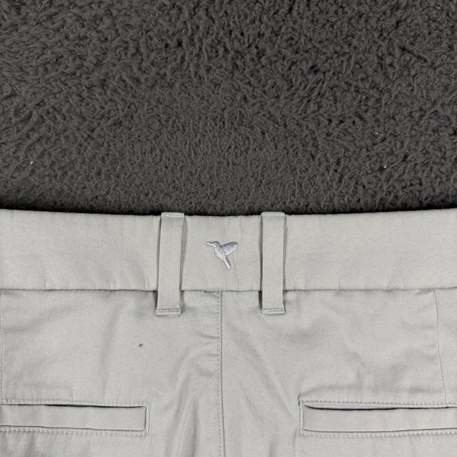 Birddogs Pants Mens 32x32 Gray Slim Fit Stretch Lined Athleisure Lightweight