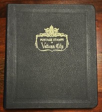 VATICAN CITY COLLECTION OF 395 STAMPS IN WHITE ACE HISTORICAL ALBUM