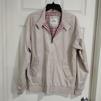 Ben Sherman Original Men's Tan Khaki Jacket Size XL READ Reversible RN151451