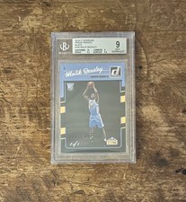 2016-17 PANINI Donruss Malik Beasley Press Proofs BLACK 1/1 Rookie Card #166