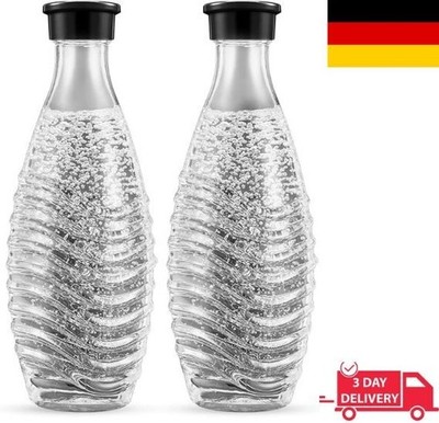 Sodastream Glaskaraffen - 2Er Set Wiederverwendbare, Spülmaschinenfeste Wasserka