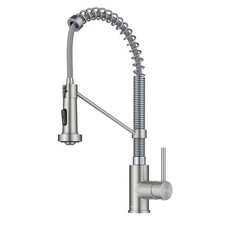 KRAUS Bolden 2-Function Single Handle Pull Down Kitchen Faucet, Commercial Style
