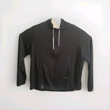 Athletic Hoodie Black 3XL Drawstring, Breathable Material Comfort Two Pockets "