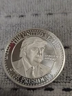 One Ounce. 999 Fine Silver 2024 Trump 47th President Round