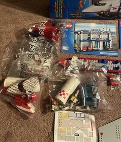 Lego City Airport And Police Academy Training. Both Sets Are Complete ￼￼