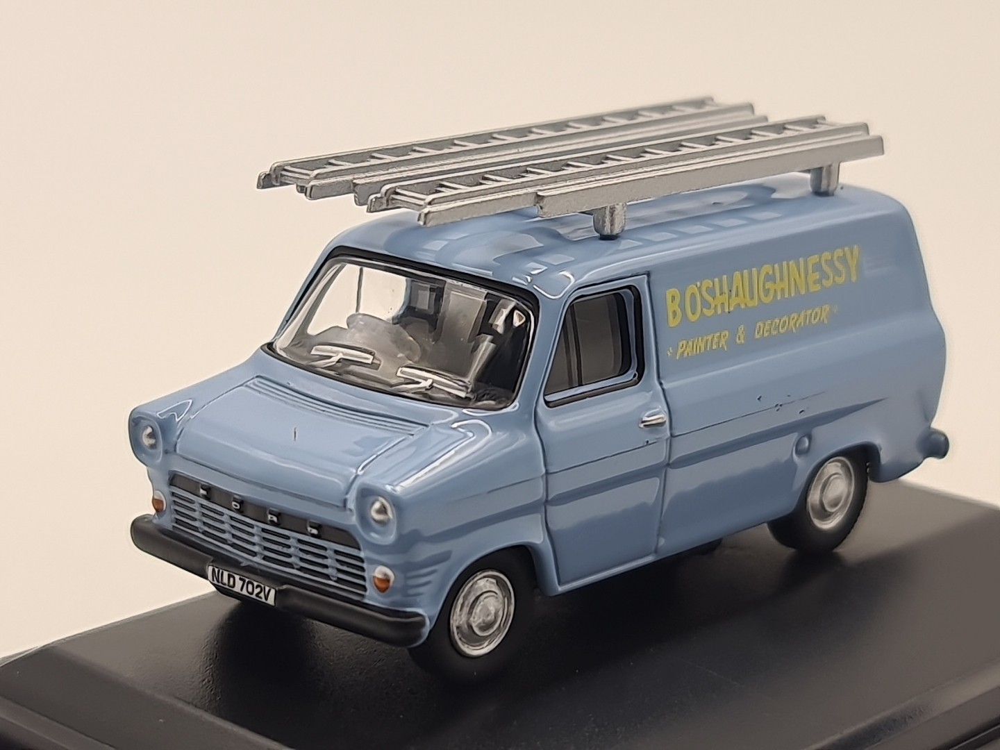 Oxford Diecast Only Fools Transit Van  Brendan O'Shaunhnessy  1:76 OO Scale  MIB