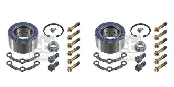 Febi Bilstein 2X Radnabe Radlagersatz Hinten FüR Mercedes E-Klasse T-Model S210-image