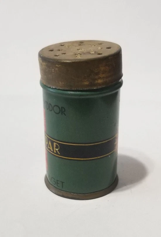 Publicidad coleccionable vintage Sol Corona Vitpeppar Spice Tin Suecia Foto 4 de 4